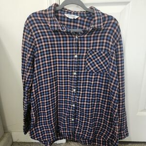 Old Navy Casual Plaid Button-Down Shirt